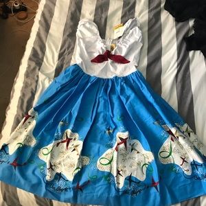 Pinup Dress: Disney Mary Blair “Bon Voyage”